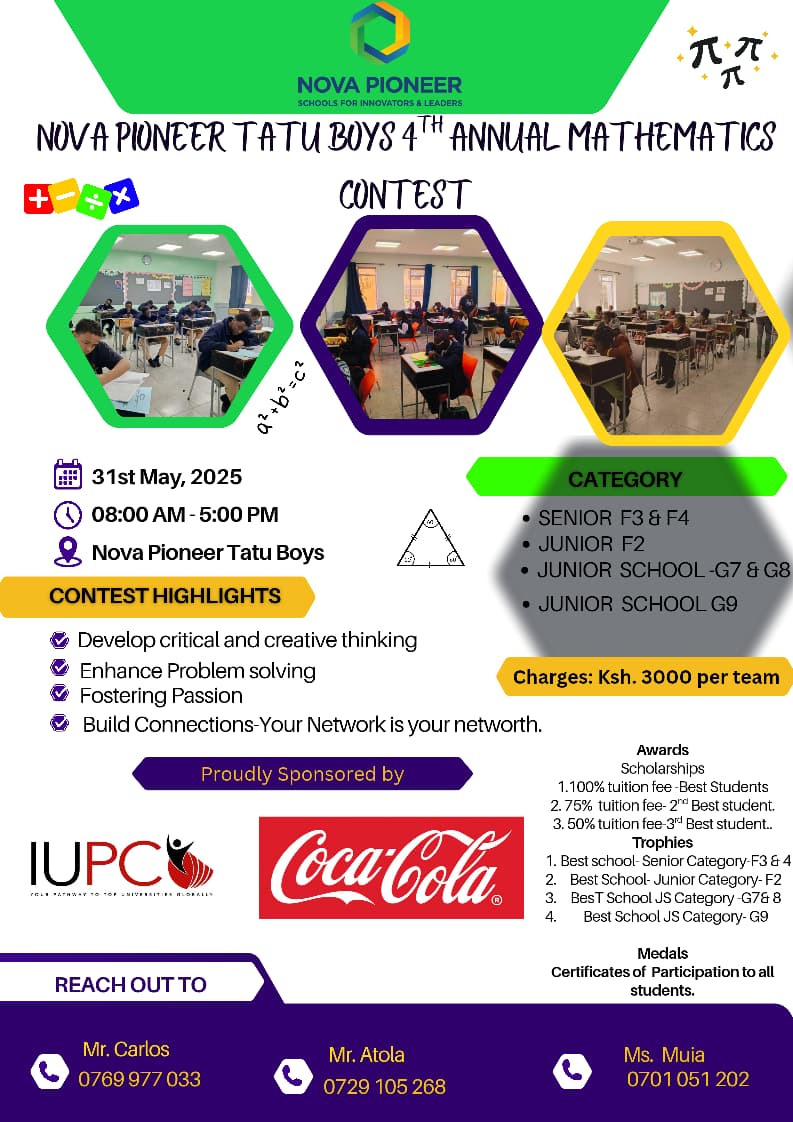 4th Annual Mathematics Contest