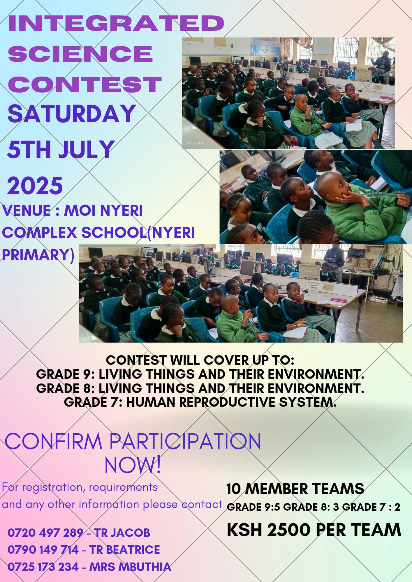 Intergrated Science Contest
