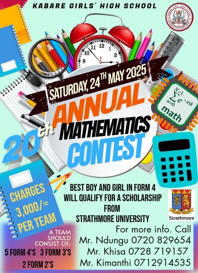 ANNUAL MATHEMATICS CONTEST