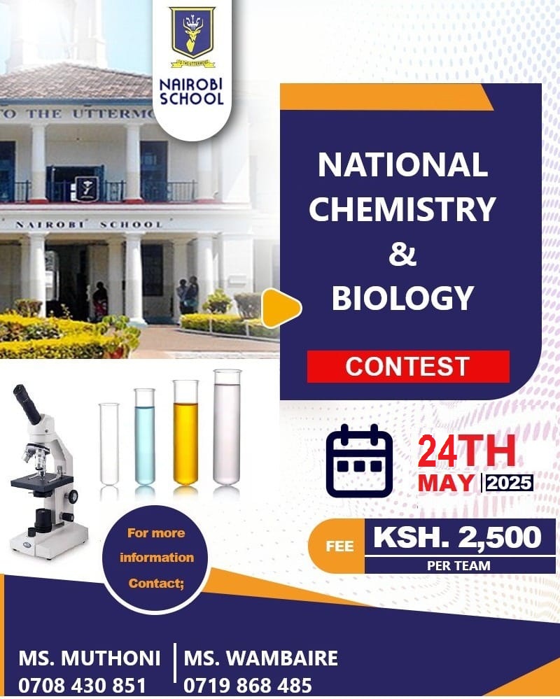 ANNUAL NATIONAL BIOLOGY AND CHEMISTRY CONTEST AND SYMPOSIUM