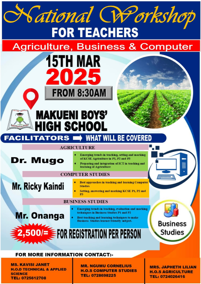 National Teachers Workshop